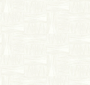 Wicker Dot Ivory Wallpaper by York Wallcoverings