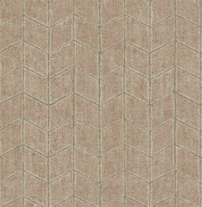 Flatiron Geometric Brick Wallpaper by York Wallcoverings