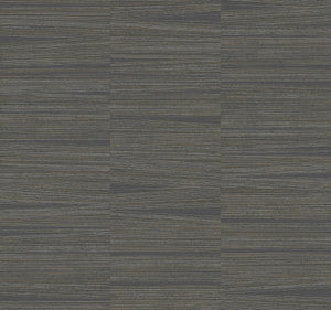 Line Stripe Charcoal Wallpaper by York Wallcoverings