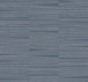 Line Stripe Indigo Wallpaper by York Wallcoverings