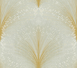Papyrus Plume Sage Wallpaper by York Wallcoverings