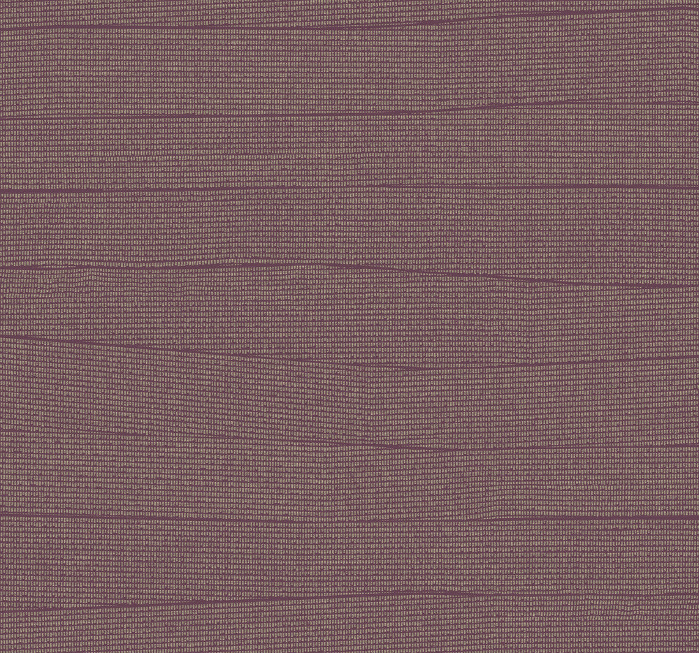 Natural Grid Mulberry Wallpaper by York Wallcoverings New Origins Covers about 60.8 square feet 27-in by 27-ft long roll Unpasted 25.25 - Fabric Carolina -