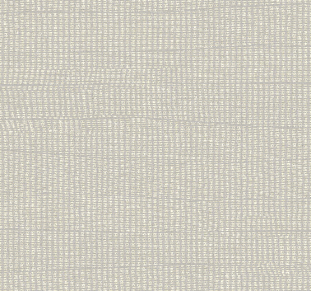 Natural Grid Grey Wallpaper by York Wallcoverings New Origins Covers about 60.8 square feet 27-in by 27-ft long roll Unpasted 25.25 - Fabric Carolina -