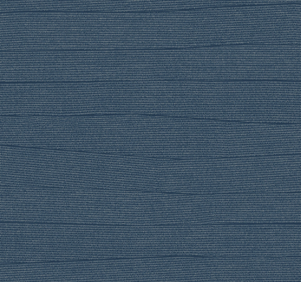 Natural Grid Navy Wallpaper by York Wallcoverings New Origins Covers about 60.8 square feet 27-in by 27-ft long roll Unpasted 25.25 - Fabric Carolina -