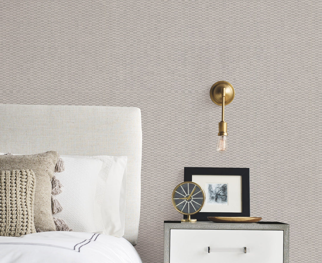 Checkerboard Grey Wallpaper by York Wallcoverings Designer