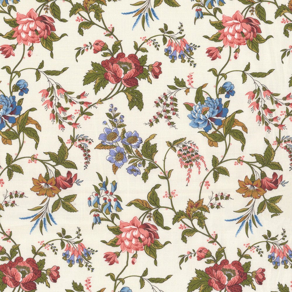 Okeefe 1 Poppy by Stout Fabric Stout Fabric Okeefe 1 PoppyFabric Rainbow Library Ginger/Poppy 100%Cot Spain </p><p>Repeat: H: 13.5, V: 15.375 54 in - Fabric Carolina -