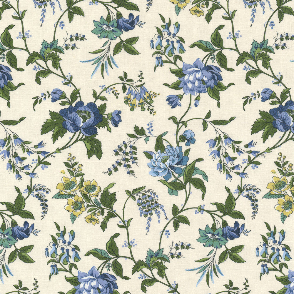 Okeefe 2 Spring by Stout Fabric RAINBOW LIBRARY CADET/INDIGO 100%COT SPAIN PERFORMANCE RATED FABRIC WYZENBEEK 30 000 DOUBLE RUB WEAR TEST (HEAVY DUTY) FLAME RETARDANT-U.F.A.C. CLASS 1 CATB 117-2013 Horizontal: 13.500 and Vertical: 13.500 54 in - Fabric Carolina -