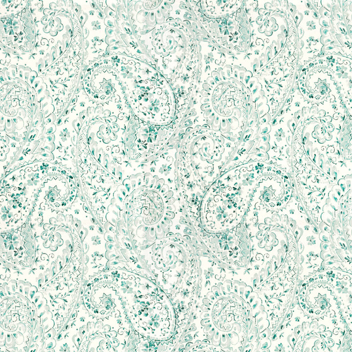 Oleander 3 Caribbean by Stout Fabric Stout Fabric Oleander 3 CaribbeanFabric Rainbow Library Spray/Shoreline 100%Cot Spain </p><p>Repeat: H: 27, V: 13 54 in - Fabric Carolina -