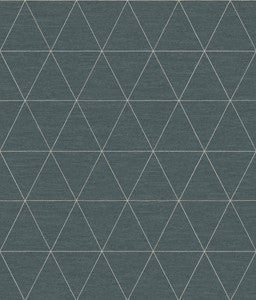 Ridge Dark Grey Wallpaper by Magnolia Home
