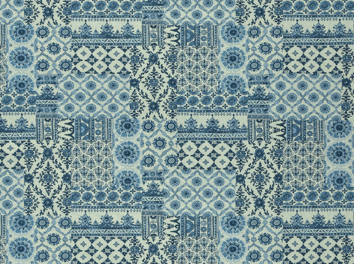 Omar 51 Denim by Covington Fabric 100% COTTON Pakistan 50000 Horizontal: 27.25 and Vertical: 24.5 56 - Fabric Carolina -