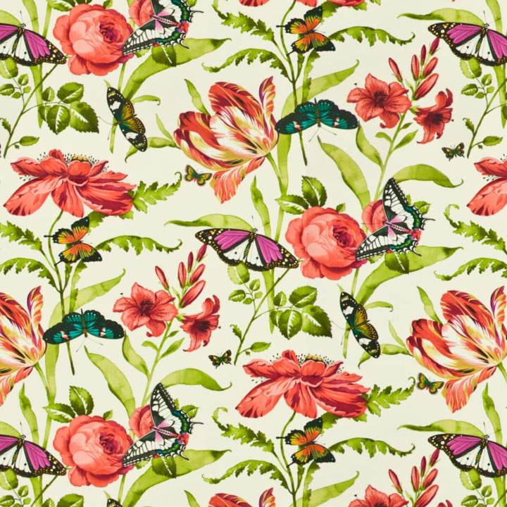 Ondine 1 Ruby by Stout Fabric RAINBOW LIBRARY BLOSOM/CRANBERRY 100%COT PERU FLAME RETARDANT-U.F.A.C. CLASS 1 CATB 117-2013 WYZENBEEK 15 000 DOUBLE RUB WEAR TEST (HEAVY DUTY) </p><p>Repeat: 25.25 54 in - Fabric Carolina -