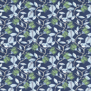 Onlooker 1 Navy by Aoc Fabric
