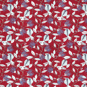 Onlooker 5 Red by Aoc Fabric