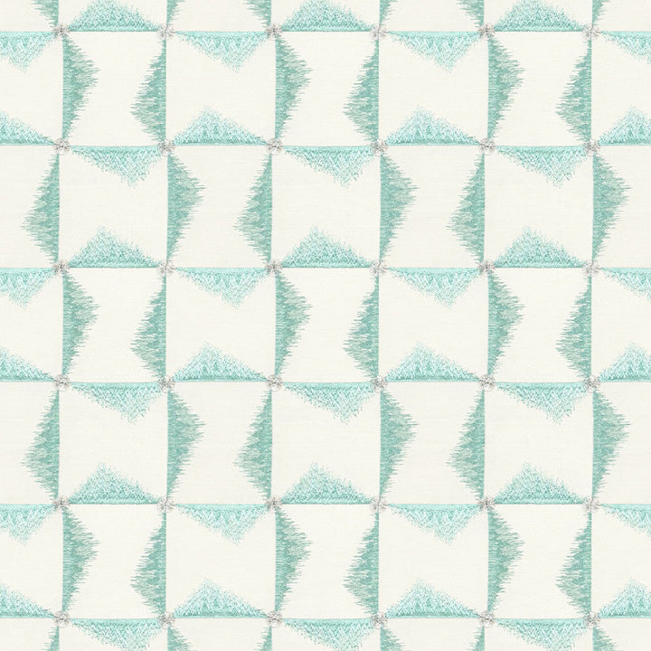 Ontario 1 Aqua by Stout Designer Fabric RAINBOW LIBRARY SPRAY/SHORELINE 80%COT 20%POL %BEMB INDIA CATB 117-2013 WYZENBEEK 10 000 DOUBLE RUB WEAR TEST (MEDIUM DUTY) </p><p>Repeat: 7.5 52 in - Swanky Fabrics -