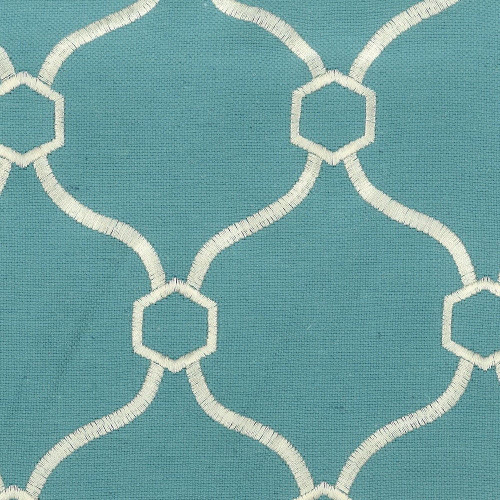 Optic 17 Teal by Stout Fabric RAINBOW LIBRARY SEAGLASS/ROBBINS EGG 44%SVI 30%POL 26%LIN %REMB CHINA WYZENBEEK 60 000 DOUBLE RUB WEAR TEST (HEAVY DUTY) </p><p>Repeat: 5 53 in - Fabric Carolina -