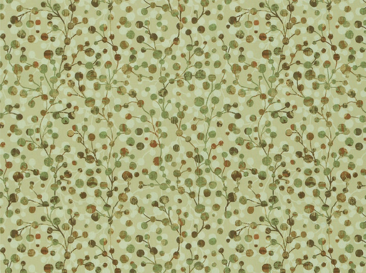 Orbits Walnut 613 by Covington Fabric 100% COTTON PAK 50000 Horizontal: 18.125 and Vertical: 17.25 56 - Fabric Carolina -