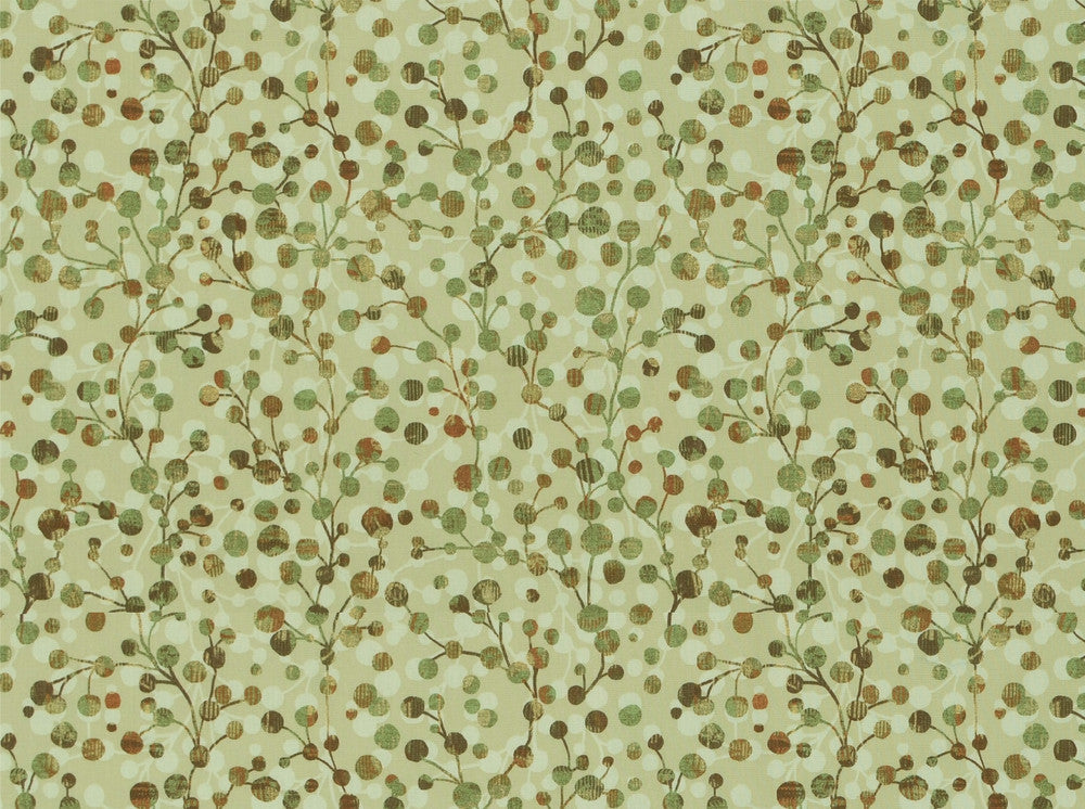 Orbits 613 Walnut by Covington Fabric 100% COTTON Pakistan 50000 Horizontal: 18.125 and Vertical: 17.25 56 - Fabric Carolina -