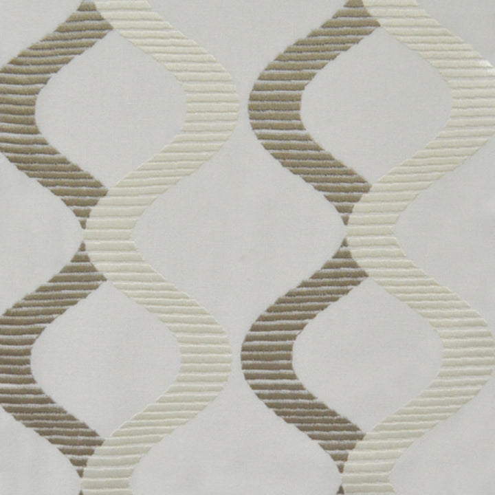 Oriana A Ivory by Europatex Fabric Oriana 80% Polyester, 10% Linen, 10% Viscose 06.50" H, 06.30" V 55.00 inches - Fabric Carolina -