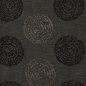 Oriana C Smoke by Europatex Fabric