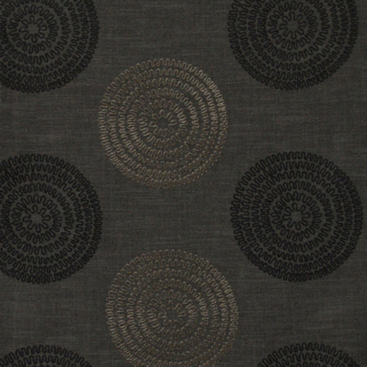 Oriana C Smoke by Europatex Designer Fabric Oriana 80% Polyester, 10% Linen, 10% Viscose 08.60" H, 06.30" V 55.00 inches - Swanky Fabrics -
