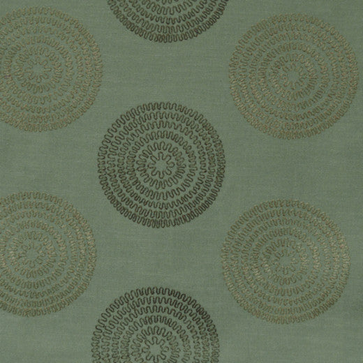 Oriana-C-Spa by Europatex Designer Fabric Oriana 80% Polyester / 10% Linen / 10% Viscose Embroidery China See Sample Horizontal: N/A and Vertical: N/A 55.00 inches  - Swanky Fabrics -