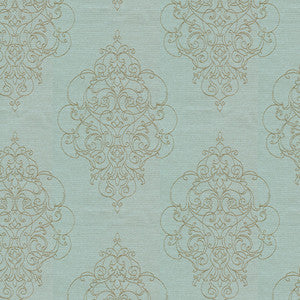 Ornamental 37 Lagoon by Crypton Fabric