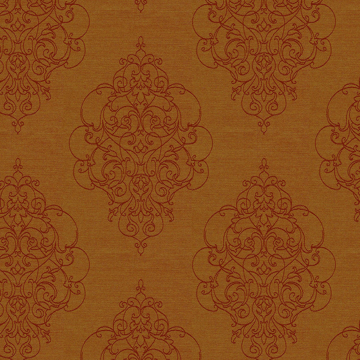 Ornamental 44 Pumpkin by Crypton Designer Fabric N/A 100% Polyester US 51,000 Double Rubs </p><p>Repeat: Horizontal: 15.0" (38.1 cm) Across the Roll and Vertical: 14.4"(36.6 cm) Up the Roll 54" (137 cm) - Swanky Fabrics -