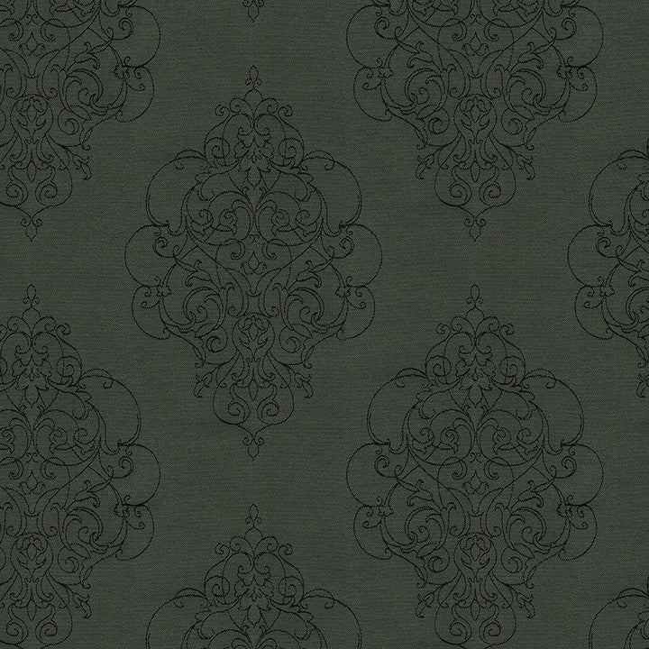 Ornamental 9006 Graphite by Crypton Designer Fabric N/A 100% Polyester US 51,000 Double Rubs </p><p>Repeat: Horizontal: 15.0" (38.1 cm) Across the Roll and Vertical: 14.4"(36.6 cm) Up the Roll 54" (137 cm) - Swanky Fabrics -