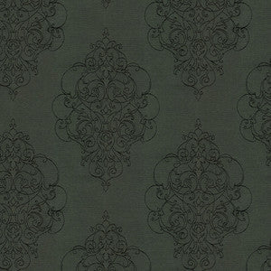 Ornamental 9006 Graphite by Crypton Fabric