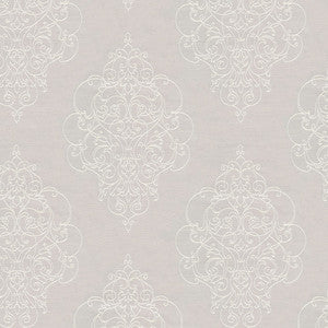 Ornamental 91 Light Grey by Crypton Fabric