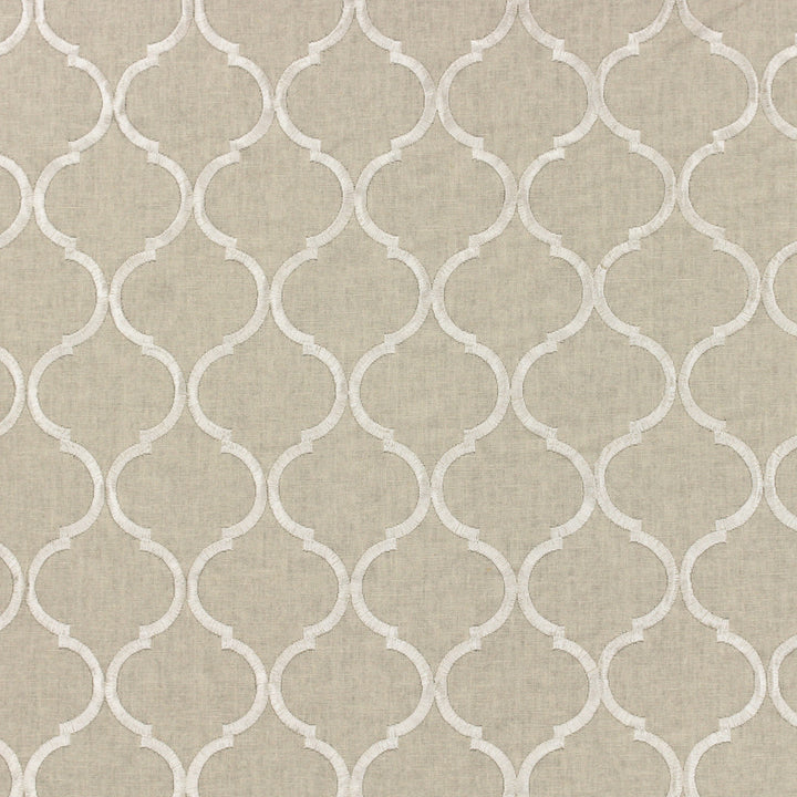 Ornella Natural by Richloom Fabric See sample 55% Linen, 45% Raylon, 100% Rayon Emb. USA or Imported N/A </p><p>Repeat: V3.75" x H3.25" 56" - Fabric Carolina -