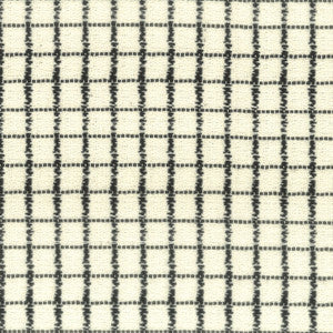 Orsini 1 Black/Cream by Stout Fabric