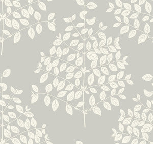 Tender Pearl Grey Wallpaper by Candice Olson