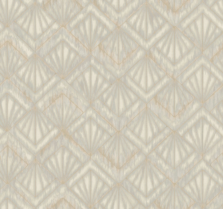 Modern Shell Grey & Beige Wallpaper by Candice Olson Candice Olson Modern Nature 2nd Edition Covers about 60.8 square feet 27-in by 27-ft long roll Unpasted 25.25 - Fabric Carolina -