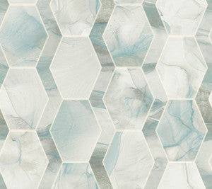 Earthbound Turquoise Wallpaper by Candice Olson