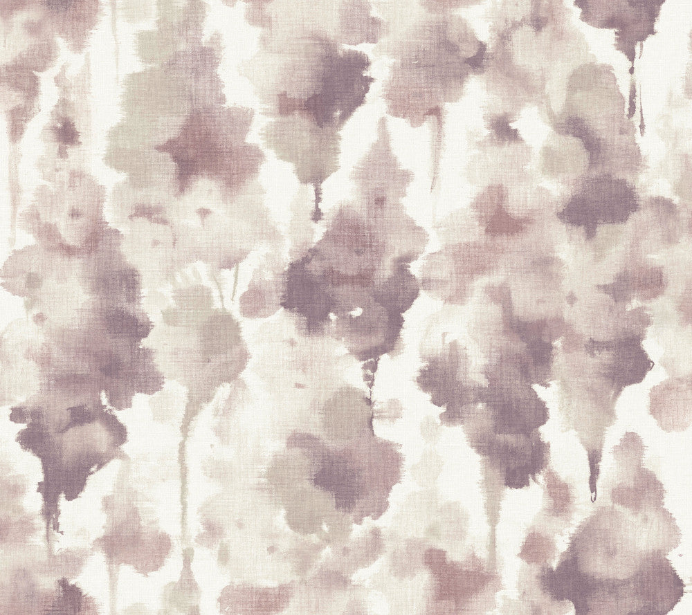 Mirage Purple Wallpaper by Candice Olson Candice Olson Modern Nature 2nd Edition Covers about 60.8 square feet 27-in by 27-ft long roll Unpasted 24 - Fabric Carolina -