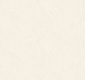 Tempest Ivory Wallpaper by Candice Olson