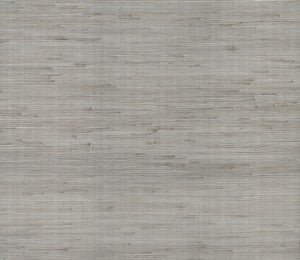 Jute Silver & Blue Metallic Wallpaper by Candice Olson