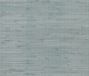 Jute Silver & Aqua Metallic Wallpaper by Candice Olson