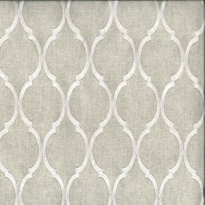 Oscar Natural by Norbar Designer Fabric See Sample 55% LINEN 45% RAYON CHINA UFAC 1 </p><p>Repeat: Horizontal: and Vertical: 3 3/4" 52 - Swanky Fabrics -