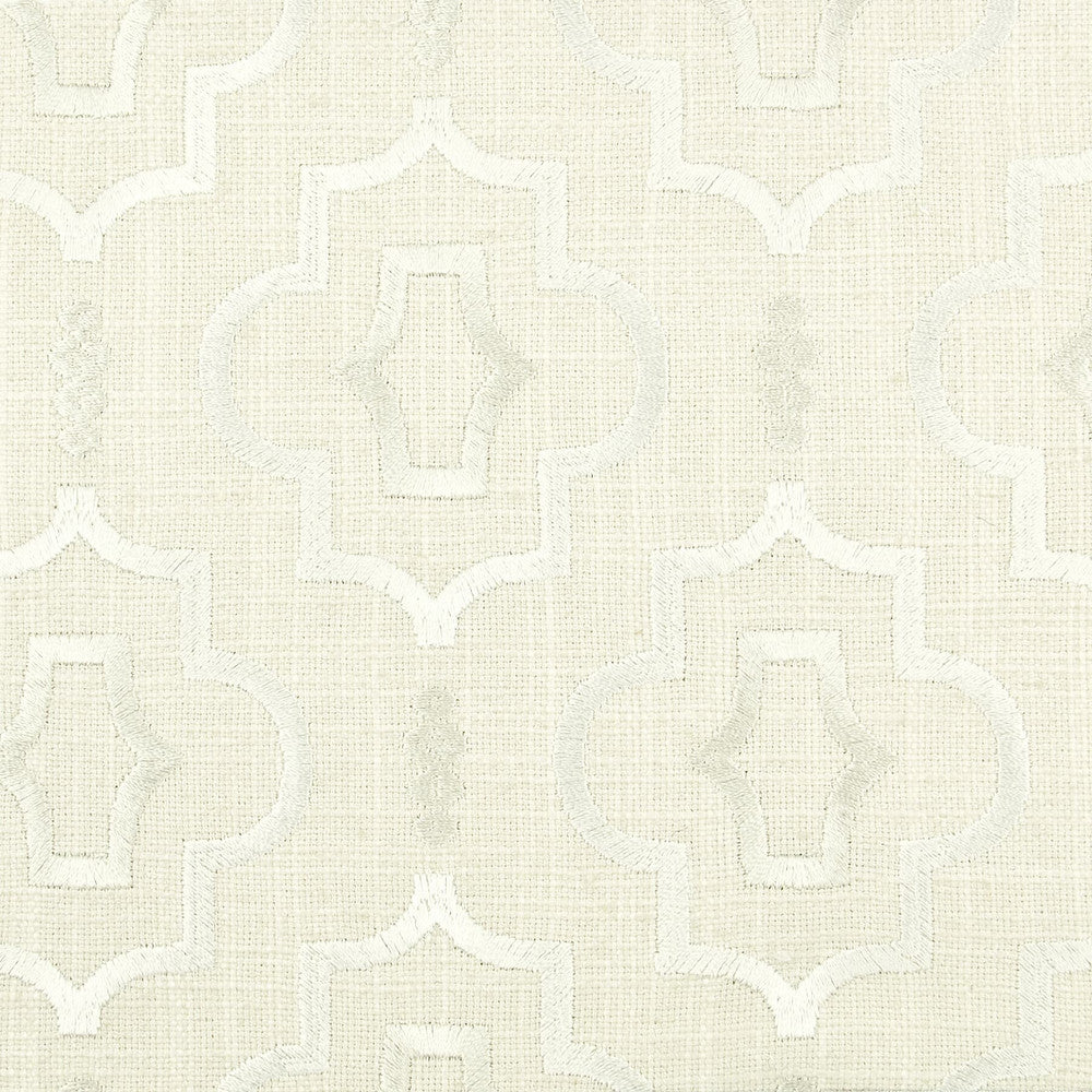Otani 2 Oatmeal by Stout Fabric COLOR MY WINDOW NATURAL/WHITE/ GOLDDUST 36%COT 30%POL 17%SVI 17%LIN %VEMB INDIA Horizontal: 4.5 and Vertical: 4.5 51 in - Fabric Carolina -