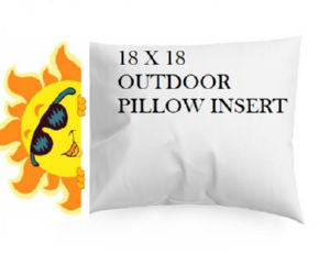 Outdoor 1818 Insert by Norbar Fabric PILLOW INSERT POLY FILL POLY COVER USA - Fabric Carolina -