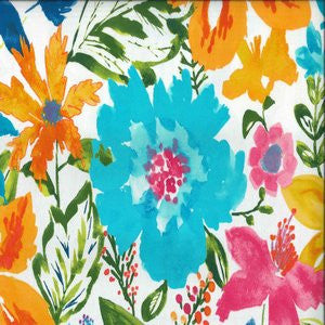 Owens Cabana Blue 52 by Norbar Fabric See Sample 100% COTTON PAKISTAN UFAC 1 </p><p>Repeat: Horizontal: and Vertical: 25 1/2" 54 - Fabric Carolina -