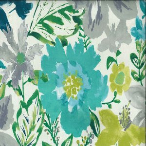 Owens Turquoise 219 by Norbar Fabric See Sample 100% COTTON PAKISTAN UFAC 1 </p><p>Repeat: Horizontal: and Vertical: 25 1/2" 54 - Fabric Carolina -