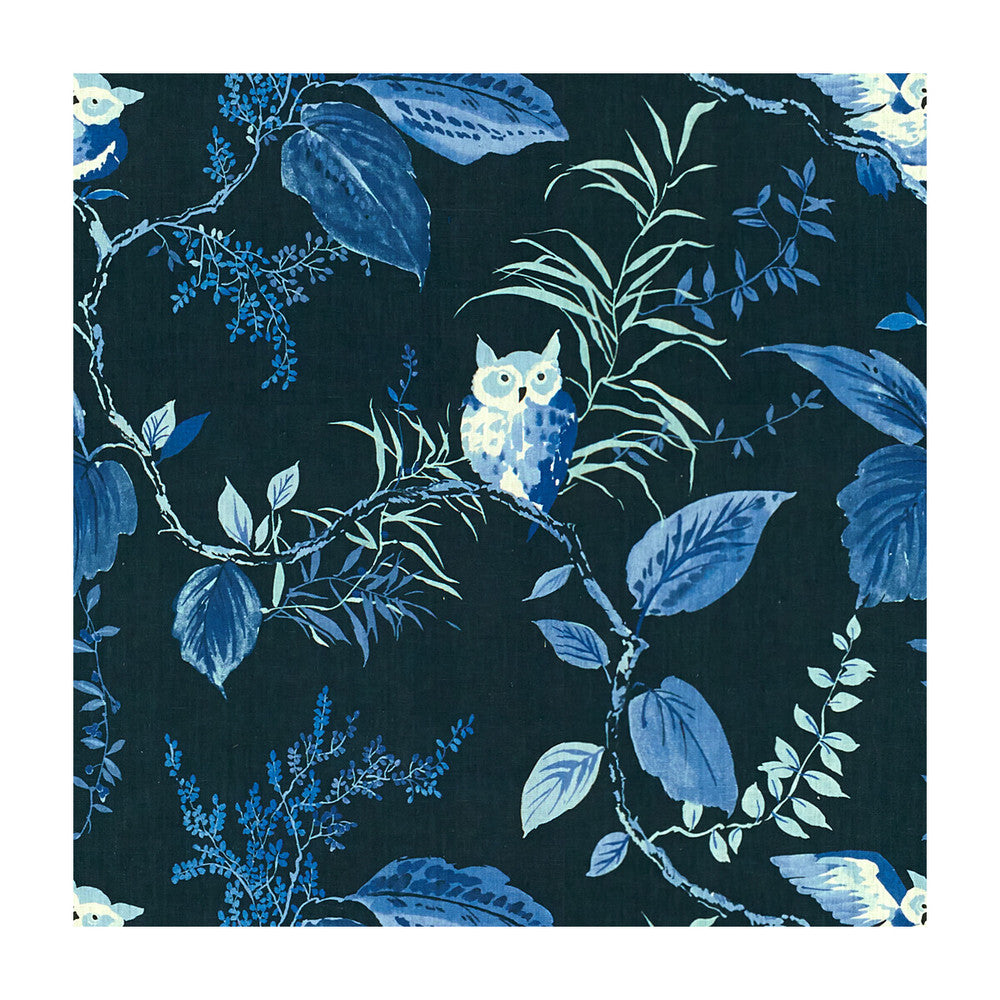 Owlish Navy by Kravet Design Fabric Kravet Design Fabric Owlish NavyFabric KATE SPADE CURIOSITIES LINEN - 100% China </p><p>Repeat: H: 27, V: 27 54 - Fabric Carolina -
