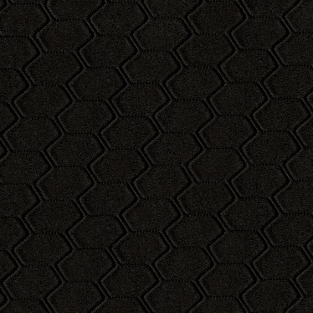 Oxsar Noir by Magnolia Designer Fabric Required Minimum Quantity Purchase: 2 yards Content: 100% Vinyl Origin: CHINA Performance: 1,500,000 WB Repeat: Horizontal: 0 and Vertical: 0 Width: 54" Uses: Contract, Upholstery