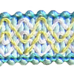Olivia Teal by Europatex Fabric