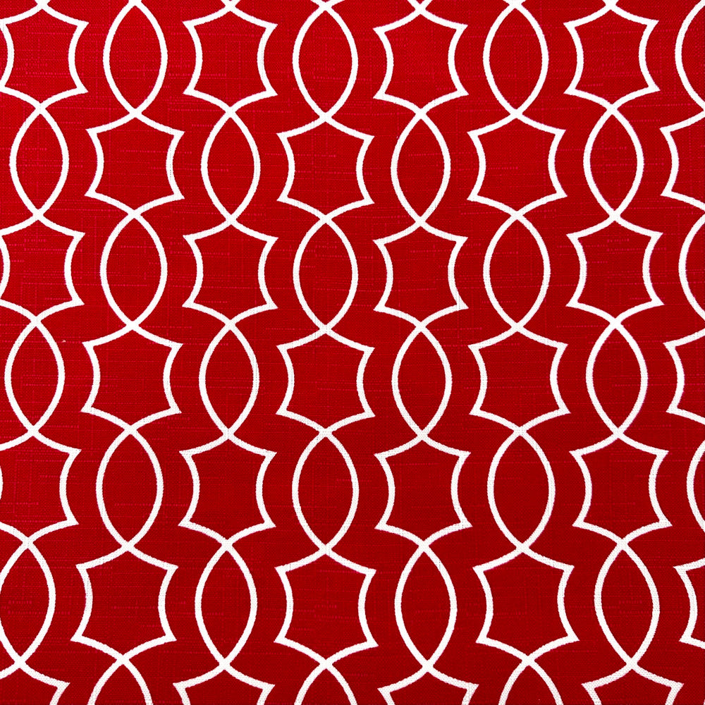 Outdoor Titan Cherry by Europatex Fabric Outdoor 100% Polyester 3.34" H, 4.22" V 60.00 inches - Fabric Carolina -