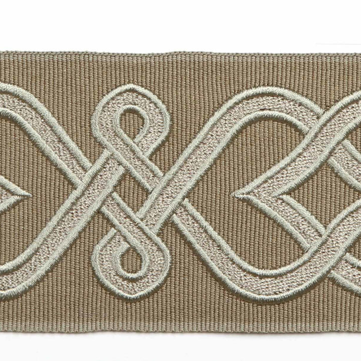 Ovada Jute by Europatex Fabric Tapes Galore 100% Polyester 3.875" 2.65 inches - Fabric Carolina -