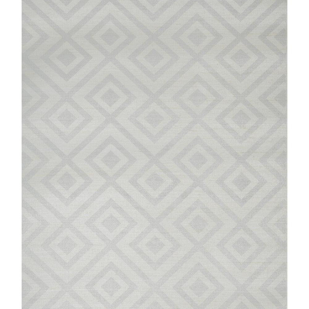 Fiorentina Silver/Ivory by Lee Jofa Wallcovering - SISAL - 85%;COTTON - 15% China - Horizontal: 30 and Vertical: 30.5 30 - Fabric Carolina -